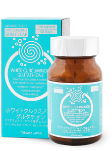 WHITE CURCUMINIOD GLUTATION Antioxidant / detox / clean skin