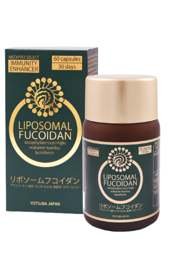 Strengthening immunity Liposomal Fucoidan 60 capsules.